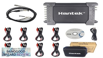 Hantek 1008C 8 Channels Programmable Generator Automotive Oscilloscope Digital Multime PC Review