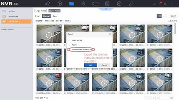 Hikvision ANPR Alarm result search performance on NVR Local