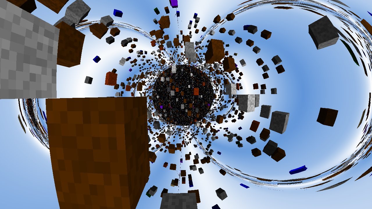 Minecraft but the World is a Donut-shaped Wormhole (and almost no ...