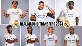 REAL MADRID TRANSFERS NEWS SUMMER 2024 🔥 Mbappe,Leny Yoro,Modrić,Frimpong,Alphonso Davies,Endrick..✅