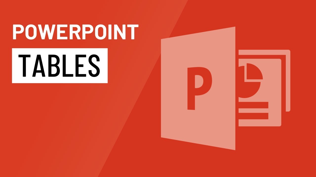 ⁣PowerPoint: Tables