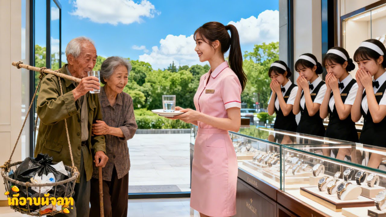 CEO夫婦が農民に扮して買い物に行ったが追い出され、貧しいインターンだけが辛抱強く接待した！家に連れ帰って寵愛！#ceo