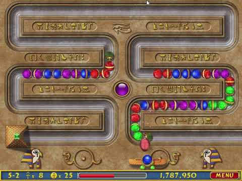 PC Luxor 2005 Gameplay No Commentary 5 No Game Over 