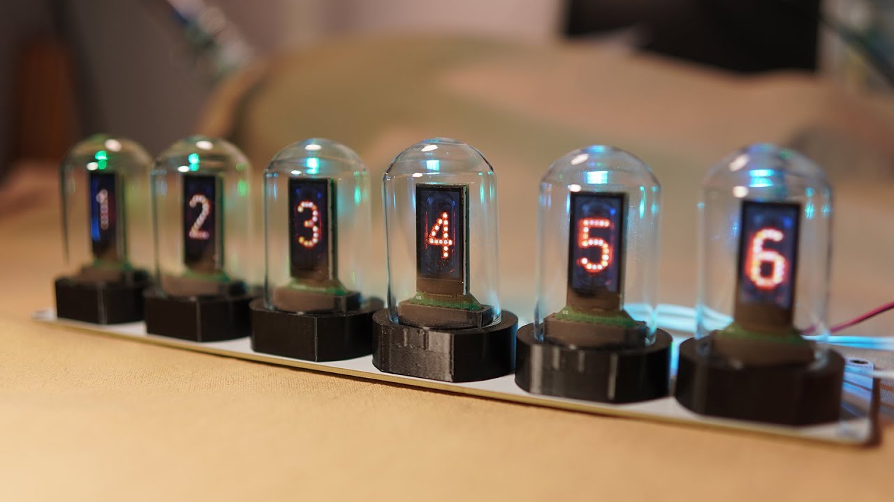 I made a Nixie Tube display - YouTube