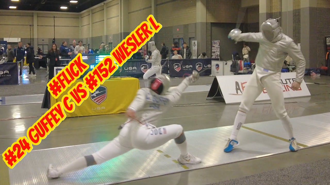 T128 DIV1MS - GUFFEY Christopher vs WESLER Logan - JO & Div1 NAC 2025 (Last points)