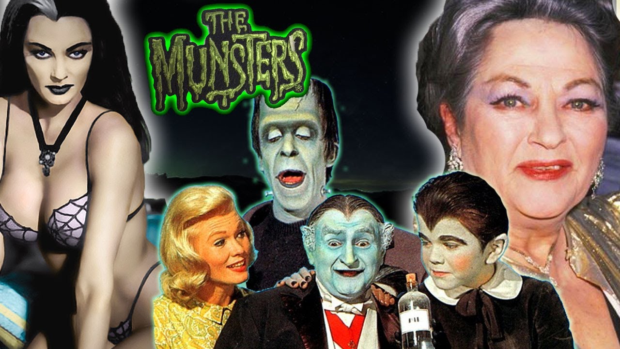 The Munsters 💚 Then And Now 2021 - Youtube