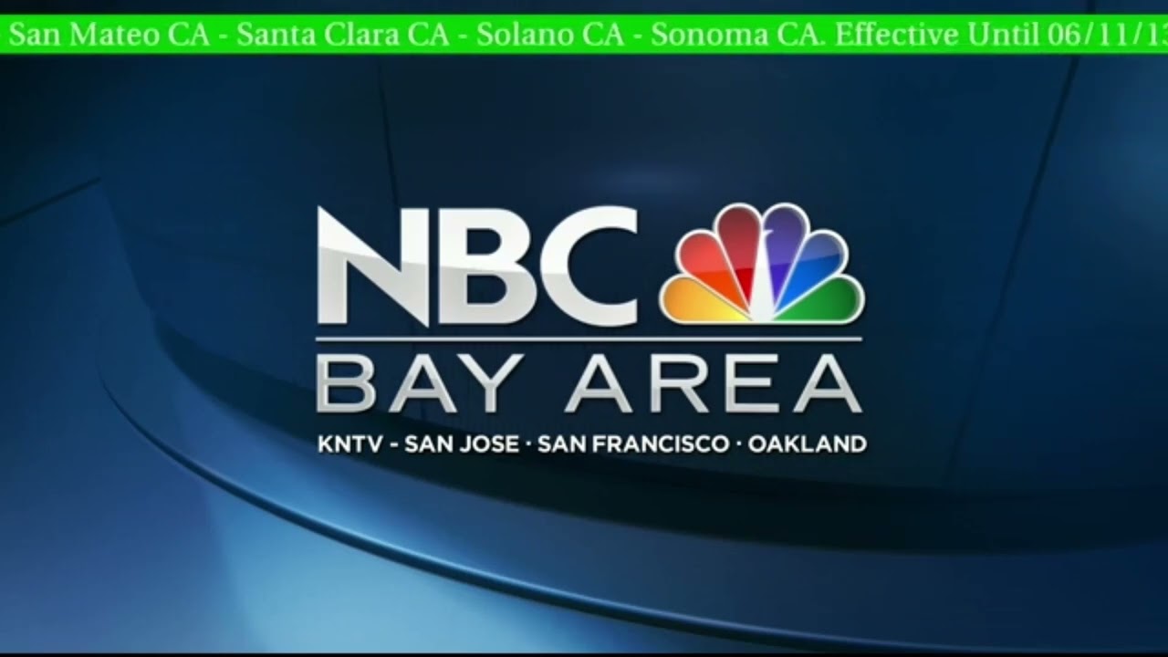 KNTV Emergency Alert System - San Francisco Required Monthly Test (June 11,  2013)