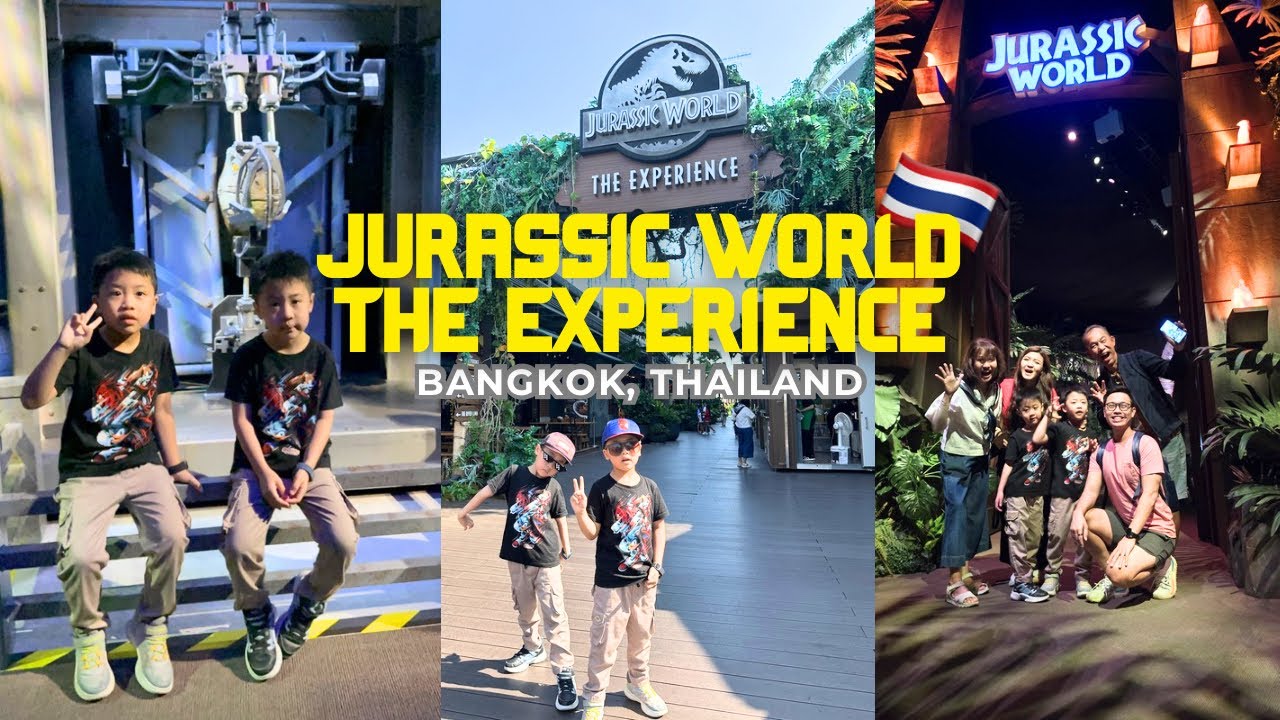 Jurassic World The Experience , Bangkok - Thailand | Pengalaman Dikejar Dinosaurus 😱