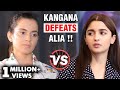 Kangana Ranaut DEFEATS Alia Bhatt, Karan Johar, Sonam Kapoor | Social Media FIGHT