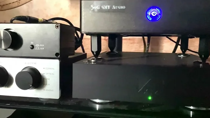 Nobsound Passive Preamp w XLR. XTZ Edge A2-300 nicey nice and Jamo