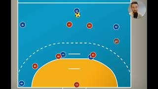 Handball - In der 3:2:1-Deckung gegen Außeneinläufer verteidigen!