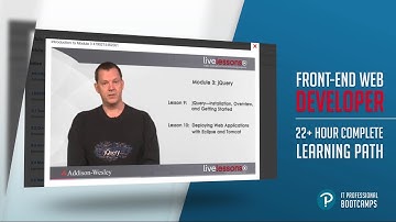 Pearson IT Professional Complete Video Course Demo: Front-End Web Developer