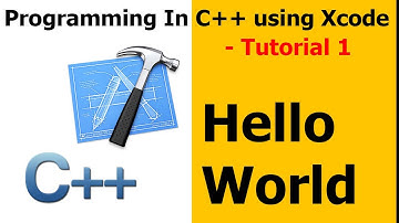 Programming in C++ / Xcode || Tutorial 1 - Hello World