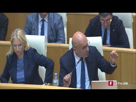 დაპირისპირება პარლამენტში ლევან კობერიძესა და ივანე მაჭავარიანს შორის