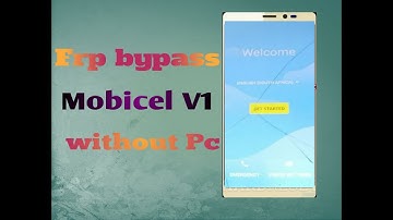 Frp Bypass Mobicel  V1  how to bypass mobicel v1  Bypass google account mobicel