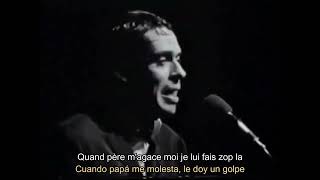 Jacques Brel - Les bonbons 67 - subtítulos en español - 1967 - Barclay