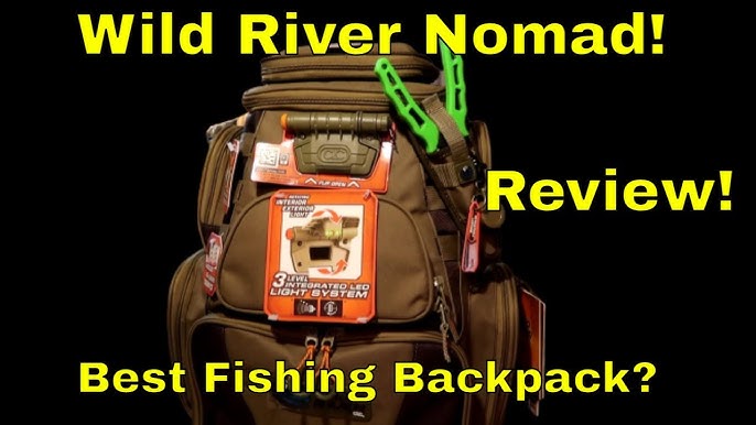 Wild River WCT503 Tackle Tek Recon LED Lit Compact Camo Backpack