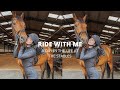 Ride with me dressage jumping and tackless in one day