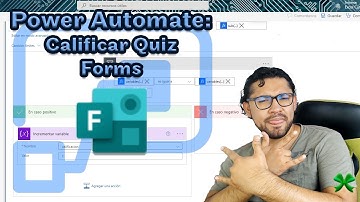 Power Automate: Calificar respuestas de formulario || Quiz Forms