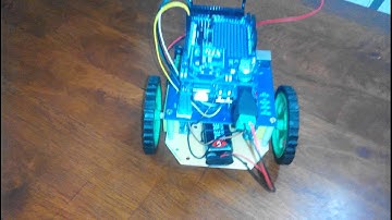 Wireless Car Robot Controlled by Accelerometer | Motion-Based Navigation Demo