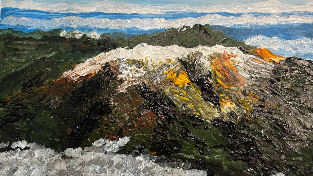 Cómo usar la espátula para hacer el Nevado del Cocuy, Colombia. Veamos el paso a paso.