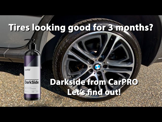 CarPro DarkSide Sellador para llantas y goma 🏁😎 CARPRO DarkSide es  nuestro nuevo sellador de caucho y neumáticos altamente concentrado y l…