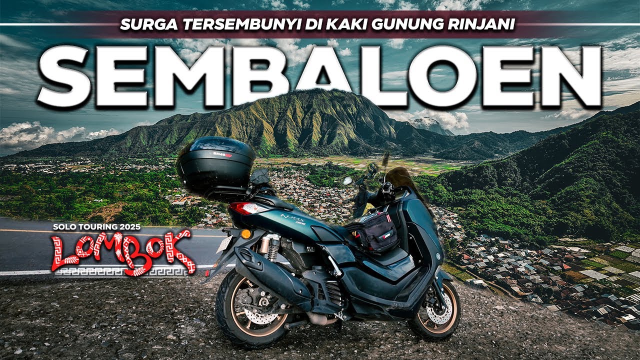 MANDALIKA-SEMBALUN!! Terpana dan HERAN Melihat Keindahan Jalur PUSUK Sembalun