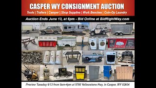 Casper WY Consignment Auction 6/13/23