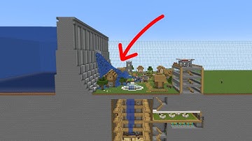 Realistic water vs Village