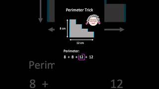 Amazing Trick To Find Perimeter Of Composite Shape #perimeter, #perimeterandarea,