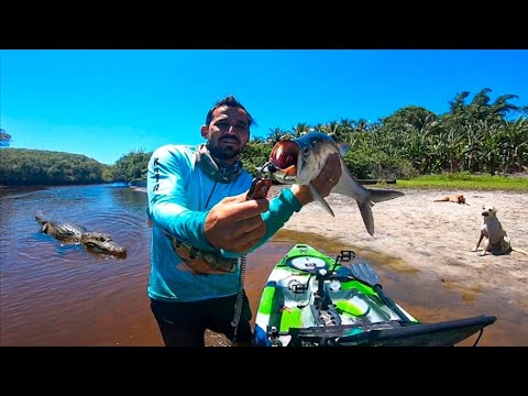 At that moment, your heart feels like it's going to jump out of your mouth. Fishing at Lagoa do S...