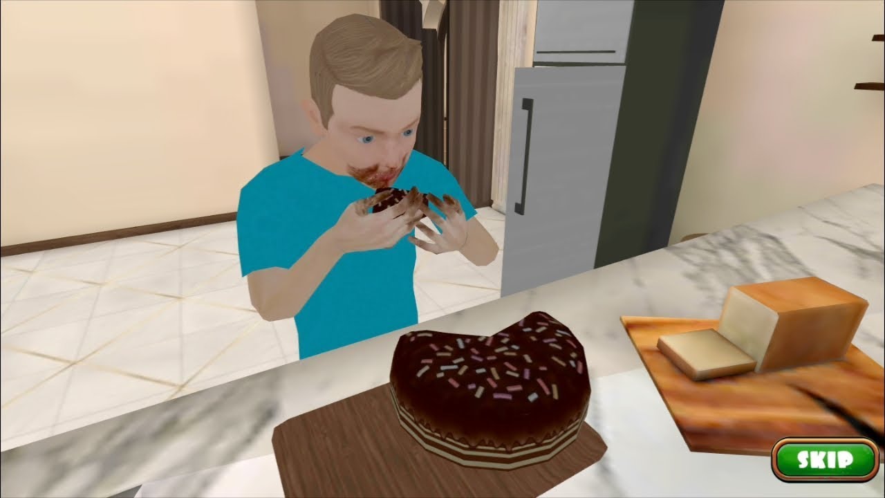 Hello Virtual Mom 3D Version 2.6 | Sneak To Eat Cake