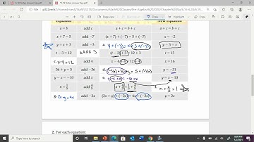 6 19 Video Addition Property of Equality