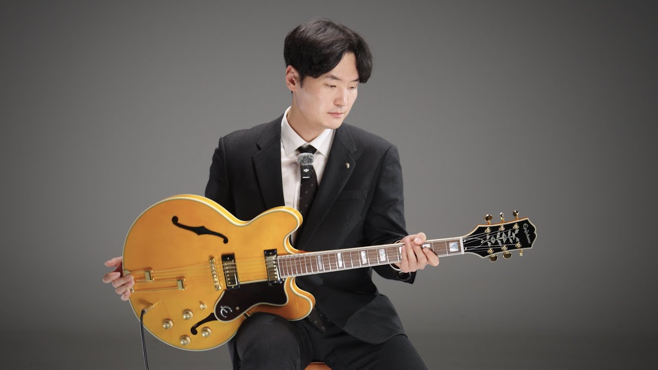 리뷰왕 EP.72 '이게 세미 할로우다' | Epiphone Sheraton | 에피폰 쉐라톤 일렉기타 (ft. 장지용 )
