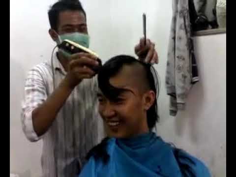  potong  rambut  botak  menuju kuliah YouTube YouTube