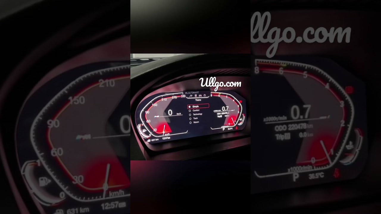 Digital LCD Cluster for BMW E60