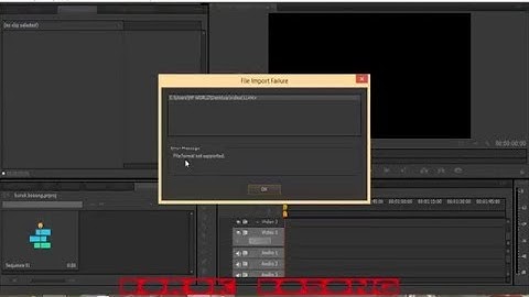 File format not supported solution any software