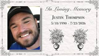 Justin Thompson | Funeral Service