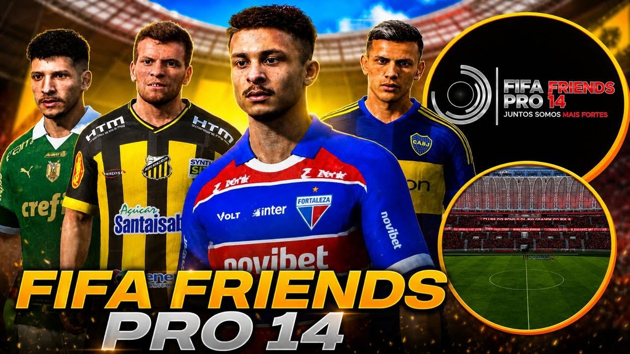 🛑AO VIVO 🛑 FIFA FRIENDS 14 PRO V 1.0 !! LANÇAMENTO OFICIAL !!! - YouTube