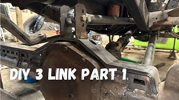 How to build a 3 link front suspension, Jeep Wrangler YJ Part :1