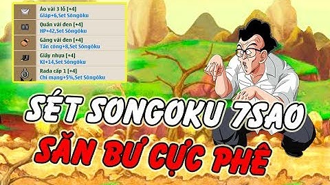 Ngọc Rồng Online - Đã Mắt Với Màn Săn Bư Đẳng Cấp Của Chumpksv7 | Set Songoku 7s Săn Bư