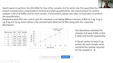 NPTEL Proteomics Course Week-2 problem solvind session