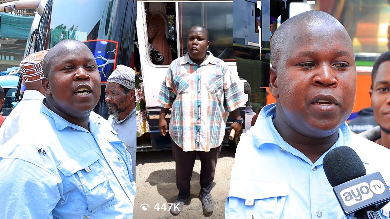 KONDAKTA BONGE ANAYE TREND NA MISEMO YAKE AONGEA 