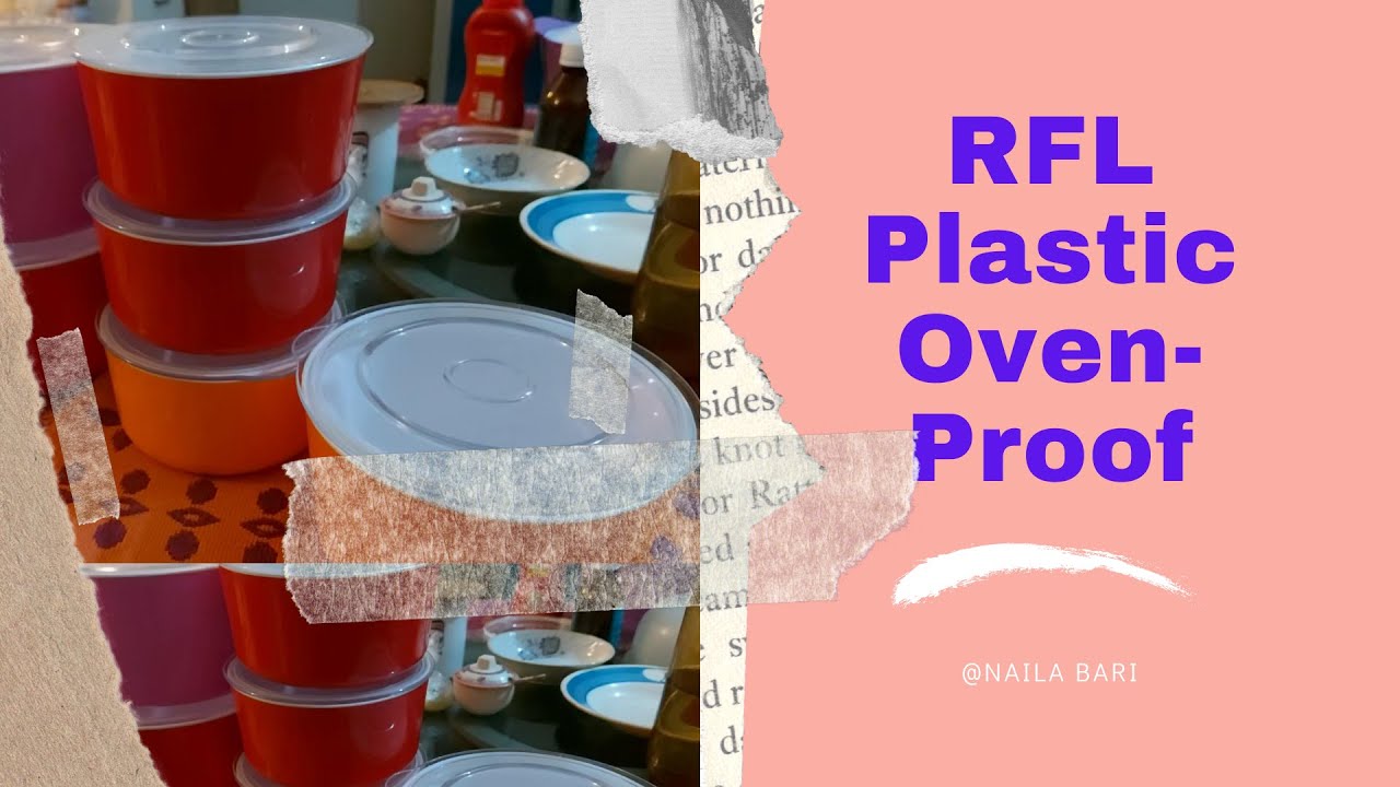 RFL Plastic MicroOven Proof Product Review Naila Bari YouTube