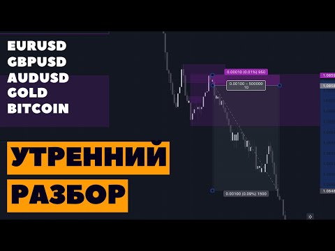 Утренний разбор BITCOIN, EURUSD, GBPUSD, GOLD 26.03