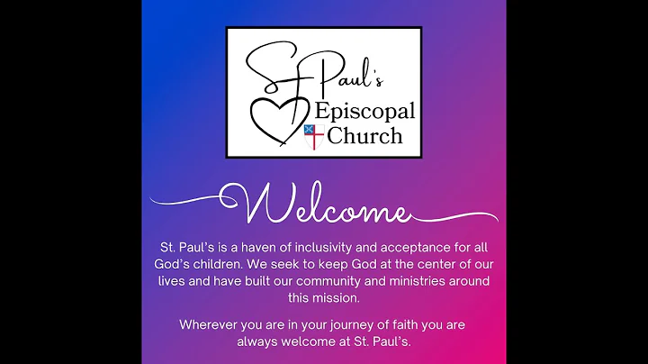 December 21, 2025, at 10 a.m. - Holy Eucharist Worship Service