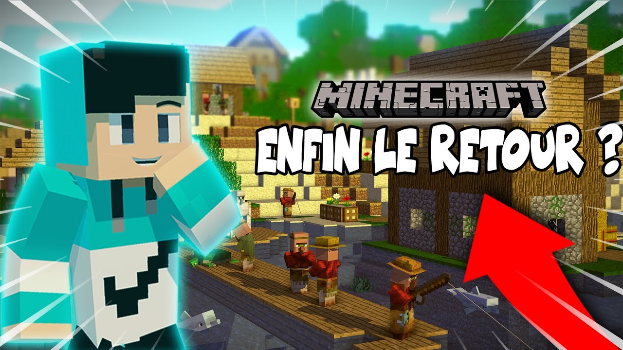 Mon retour sur Minecraft enfin ?! - YouTube