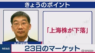 23日のマーケット