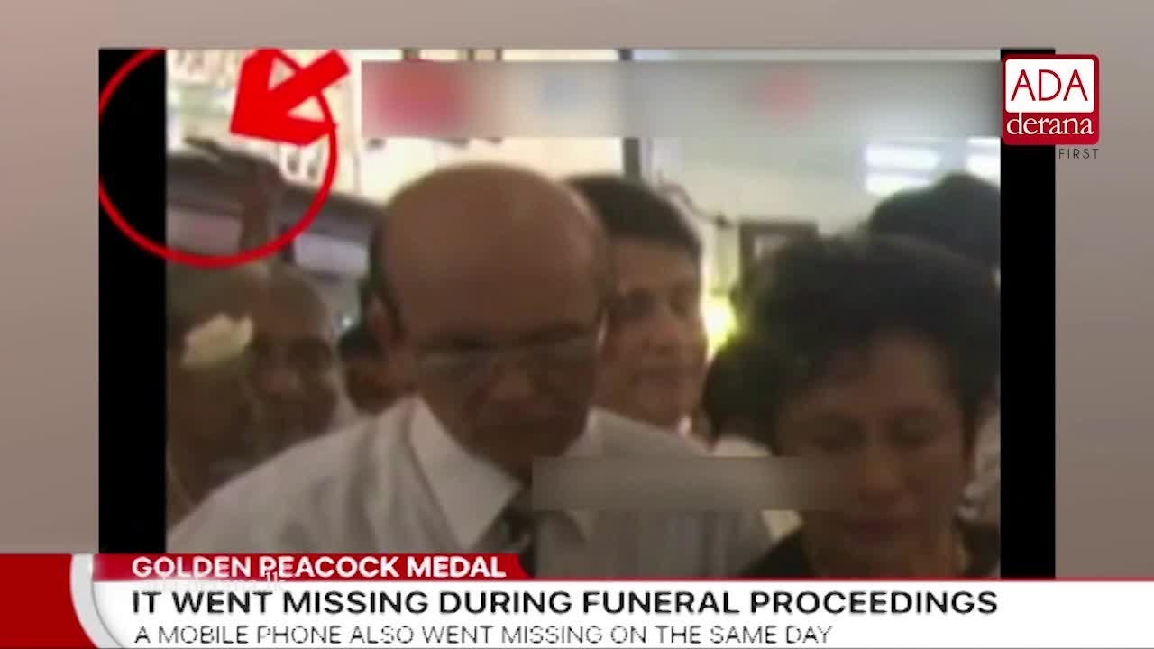 Lost medal of Dr. Lester James Peiris found inside private bus (English ...
