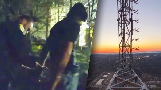 19 Year Old Arrested For Climbing Cell Tower For Video Cops